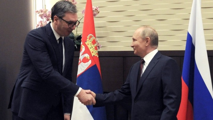  Συνάντηση Πούτιν-Βούτσιτς: Προνομιακή τιμή για τη Σερβία στην προμήθεια ρωσικού φυσικού αερίου