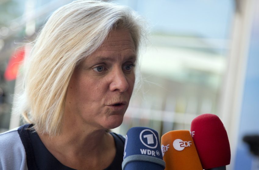  Σουηδία: Παραιτήθηκε η Μαγκνταλένα Άντερσον, 8ώρες μετά την εκλογή της στο αξίωμα