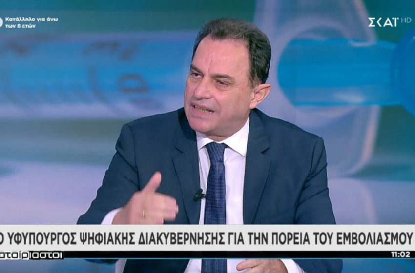  Γεωργαντάς: “Πάμε εξαιρετικά στους εμβολιασμούς – Δεν χρειάζεται lockdown”