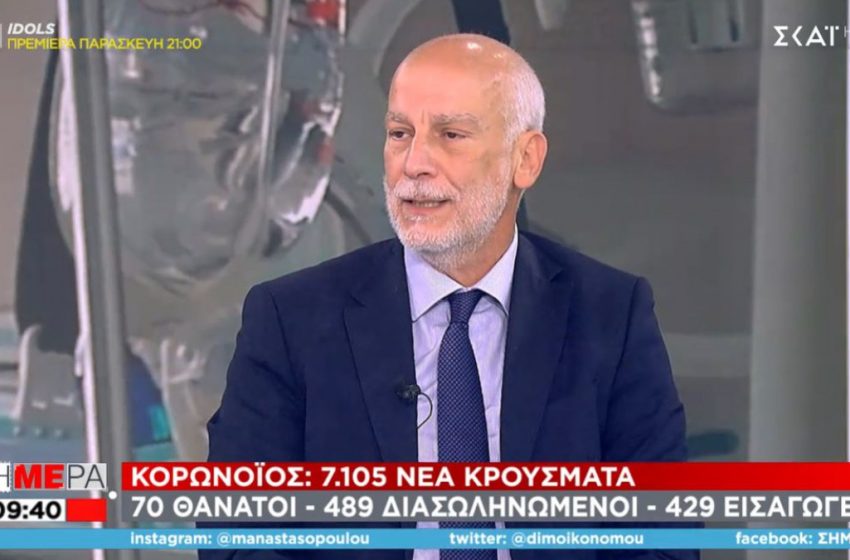  Τσακρής: Κολλάνε κοροναϊό επίτηδες για να μην εμβολιαστούν