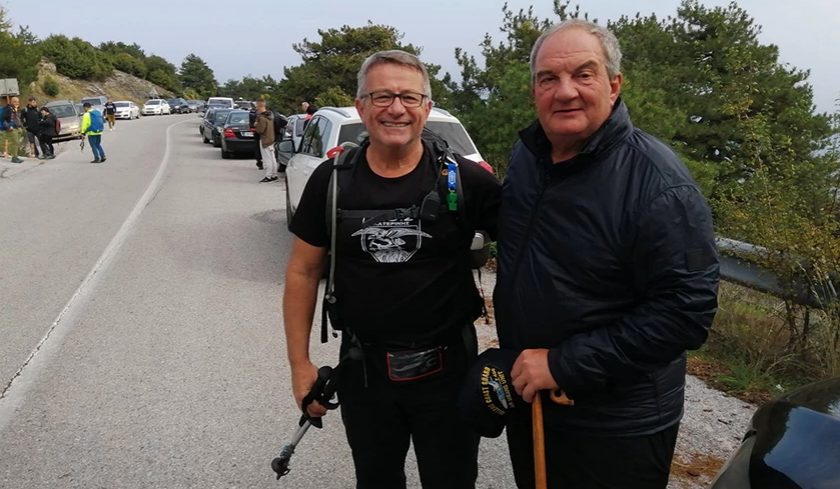  Στον Όλυμπο για πεζοπορία ο Κώστας Καραμανλής