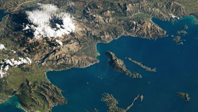  Εντυπωσιακή φωτογραφία της Δυτικής Ελλάδας από αστροναύτη