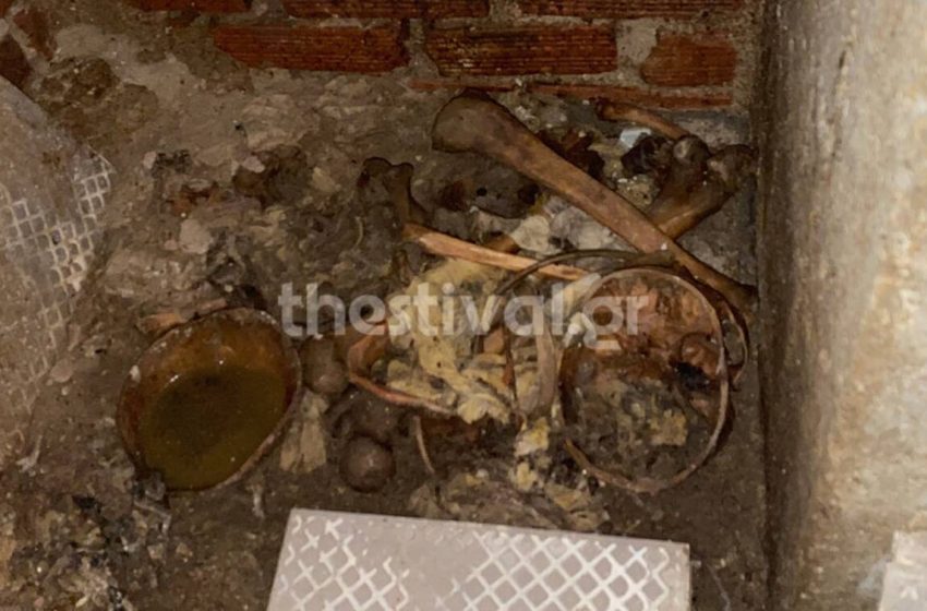  Θεσσαλονίκη: Βρέθηκαν ανθρώπινα οστά σε υπόγειο πολυκατοικίας