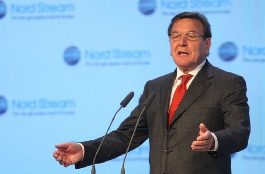  Γερμανία: Πυρ ομαδόν από Χριστιανοδημοκράτες κατά του τέως Καγκελάριου Σρέντερ για φιλορωσική στάση