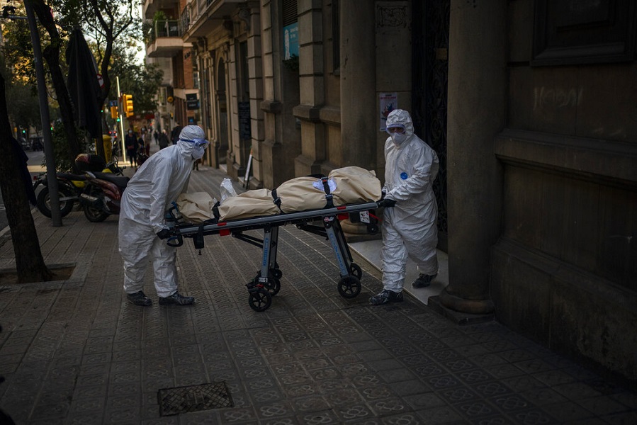 Nursing home Spain death Covid