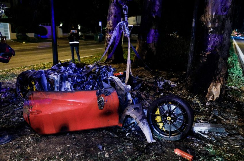  Νέο βίντεο ντοκουμέντο από το θανατηφόρο τροχαίο με τη Ferrari στη Βούλα