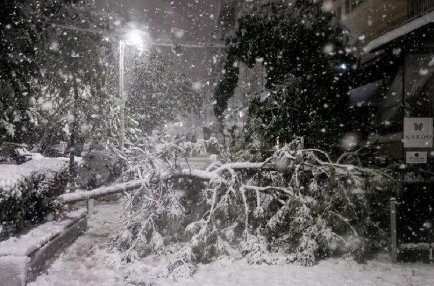  Έκτακτο δελτίο επιδείνωσης καιρού – Χιόνια, καταιγίδες και θυελλώδεις άνεμοι