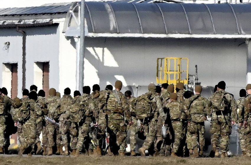  Αμερικανικά στρατεύματα φτάνουν στην Βουλγαρία