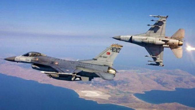  Θρίλερ με τουρκικά F-16 στον Άραξο