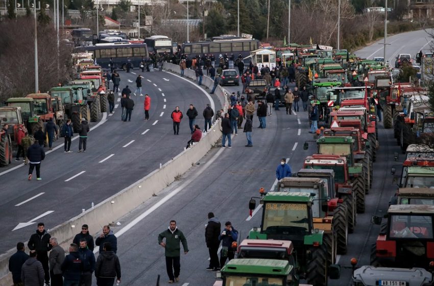  Αθηνών-Θεσσαλονίκης: Κυκλοφοριακές ρυθμίσεις για τα μπλόκα