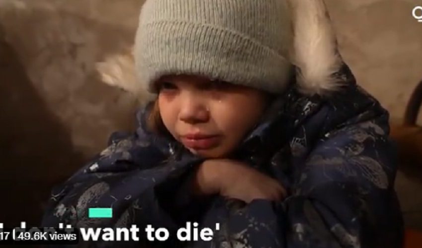  Το πρόσωπο του πολέμου, το παιδί: “Δεν θέλω να πεθάνω” (vid)
