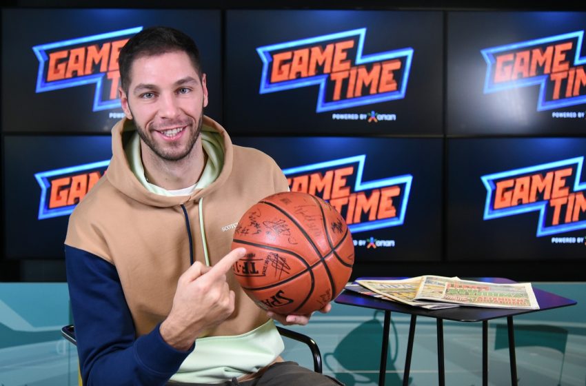  Ο Στέφαν Γιόβιτς στο ΟΠΑΠ Game Time ΜΠΑΣΚΕΤ για το Final Four του Κυπέλλου