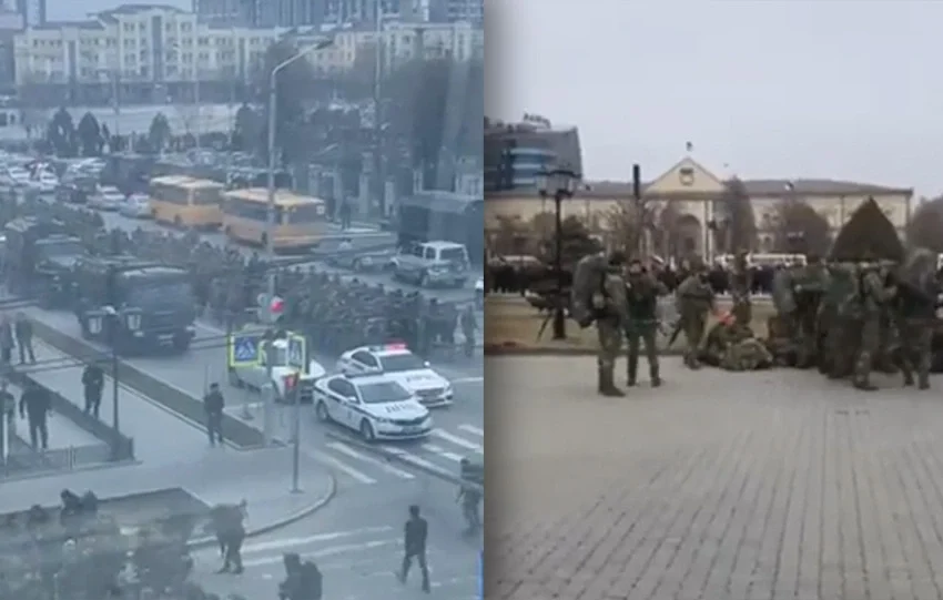 Ουκρανία: Χιλιάδες Τσετσένοι αλεξιπτωτιστές ετοιμάζονται να προσγειωθούν στο Κίεβο για τις μάχες στην πόλη