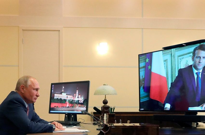  Πούτιν σε Μακρόν: Εγκλήματα πολέμου από την Ουκρανία