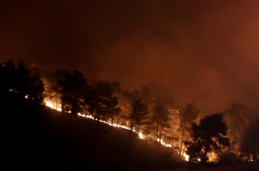  Zάκυνθος: Δύο πυρκαγιές στα χωριά Εξωχώρα και Μαρίες – Στα 9 μποφόρ οι άνεμοι