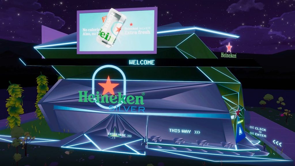 heineken decentraland space 1
