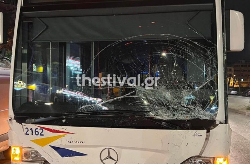  Θεσσαλονίκη: Λεωφορείο του ΟΑΣΘ παρέσυρε 9 οχήματα και τραυμάτισε 5 άτομα