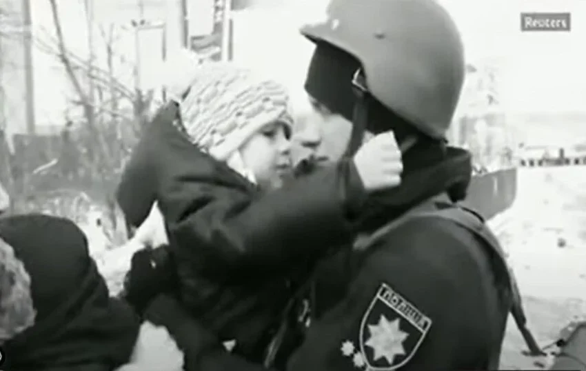  Ουκρανία: Το  βίντεο από τον πόλεμο που έδειξε ο Ζελένσκι στο Κογκρέσο