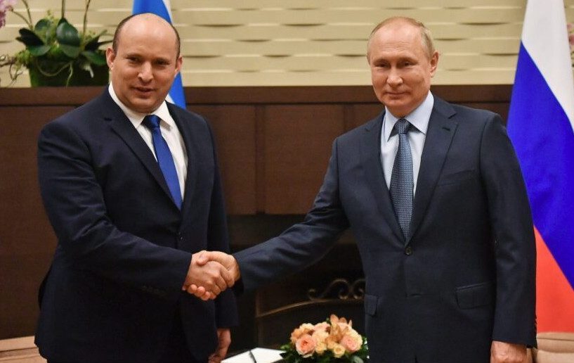  Στη Μόσχα ο πρωθυπουργός του Ισραήλ – Συναντήθηκε με τον Πούτιν