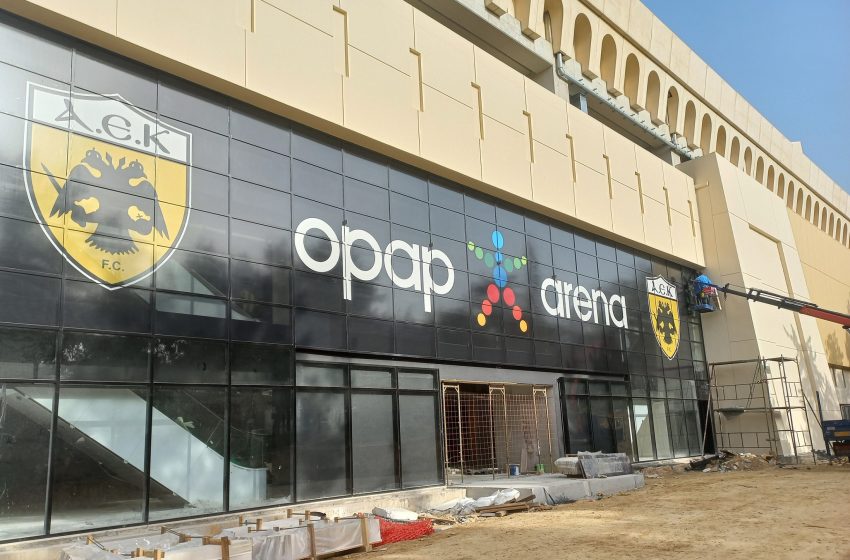  Αποκλειστικές φωτογραφίες από την OPAP ARENA