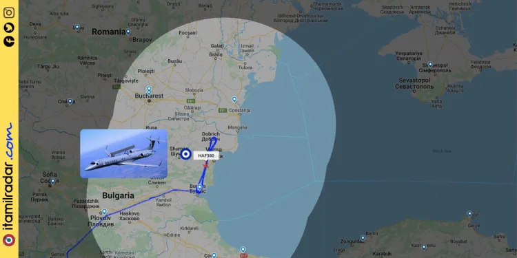  Ουκρανία: Ελληνικό Embraer από τη Λήμνο στη Μαύρη Θάλασσα για αποστολή του ΝΑΤΟ