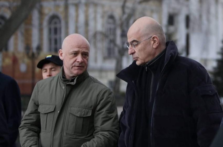  Συνάντηση Δένδια με τον δήμαρχο της Οδησσού – Συζήτησαν για την ελληνική ομογένεια