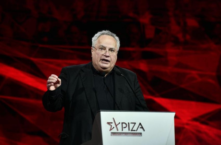  Κοτζιάς από το συνέδριο ΣΥΡΙΖΑ-ΠΣ: “Ανάγκη για ένα μεγάλο δημοκρατικό μέτωπο”
