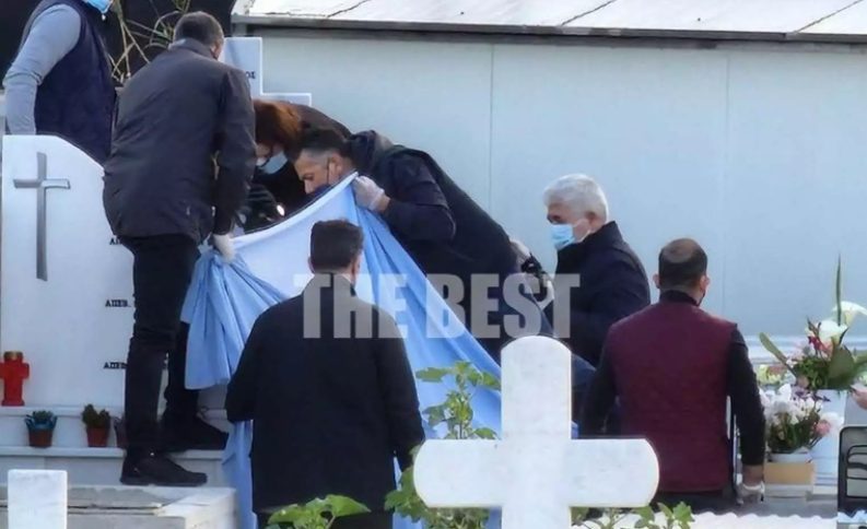  Ανασύρθηκε το τάμπλετ από τον τάφο της Τζωρτζίνας – Έγκλημα για Μαλένα και Ίριδα ερευνούν οι αρχές  (vid)