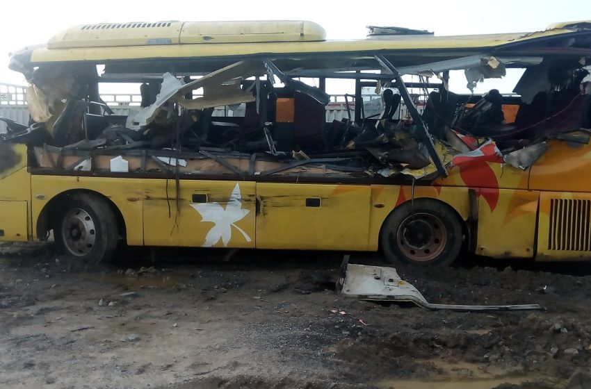  Νιγηρία: Επτά νεκροί και πέντε τραυματίες σε μετωπική σύγκρουση λεωφορείου με φορτηγό