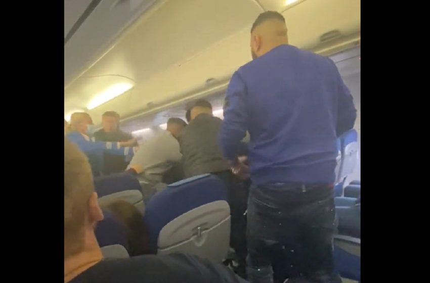  Σοκ από το άγριο ξύλο σε πτήση της KLM (vid)