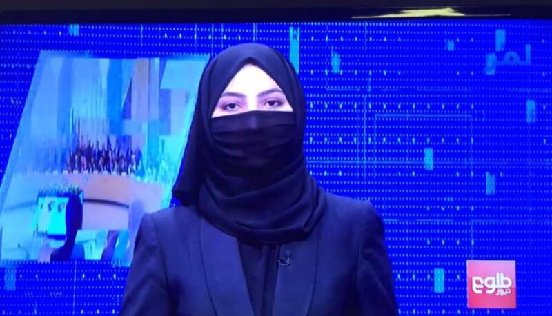  Κάλυψαν τα πρόσωπά τους οι τηλεπαρουσιάστριες στο Αφγανιστάν