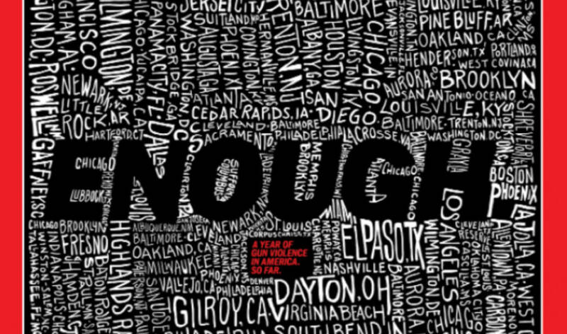  To εξώφυλλο του Time για το μακελειό στο Τέξας