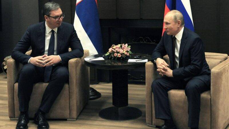  Η Σερβία κλείνει νέα συμφωνία για φυσικό αέριο από την Ρωσία- Συνάντηση Βούτσιτς με Πούτιν