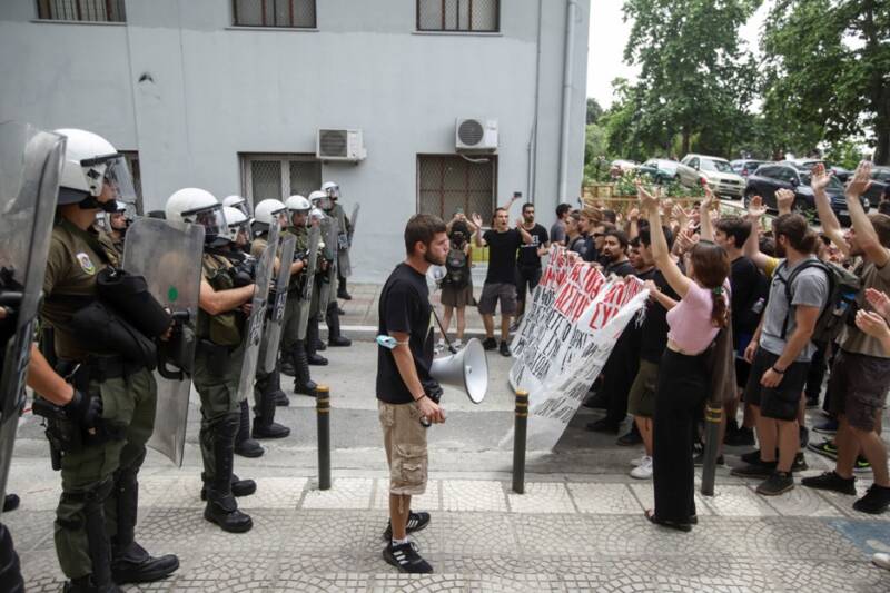  Συγκεντρώσεις φοιτητών αύριο στην Θεσσαλονίκη – Για την αστυνομική παρουσία στο ΑΠΘ