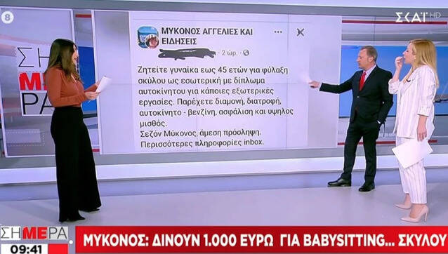  Απίστευτο: Στη Μύκονο δίνουν μισθό 1.000 ευρώ για babysitting σκύλου