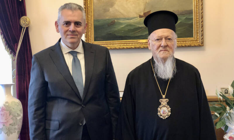  Χαρακόπουλος προς Οικουμενικό Πατριάρχη Βαρθολομαίο: Η αναγνώριση της Αρχιεπισκοπής Αχρίδος επουλώνει μια πληγή δεκαετιών