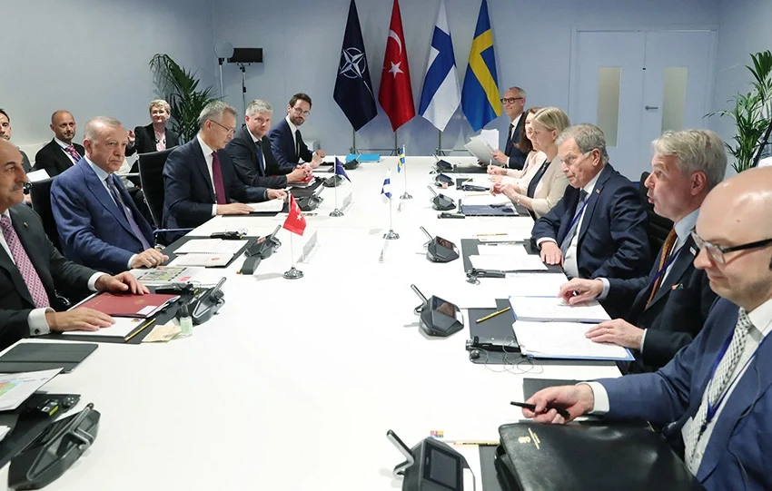  Σύνοδος ΝΑΤΟ: Συμφώνησε η Τουρκία για να ενταχθούν στην συμμαχία η Σουηδία και Φινλανδία