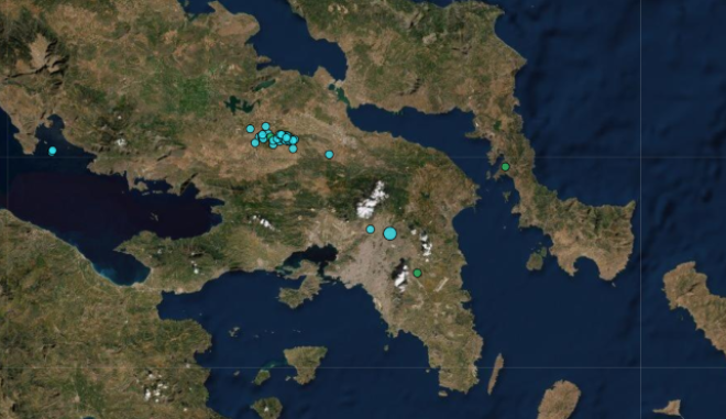 Σεισμός τα ξημερώματα στην Αθήνα