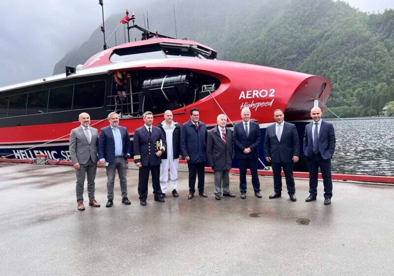  Η Attica Group ανακοινώνει την παραλαβή του  catamaran Aero 2 Highspeed [εικόνες]