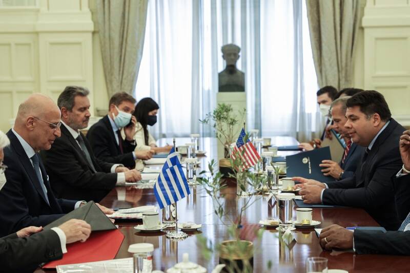  Δένδιας: Συνάντηση με μέλη της Επιτροπής Εξωτερικών Υποθέσεων της Βουλής των Αντιπροσώπων των ΗΠΑ