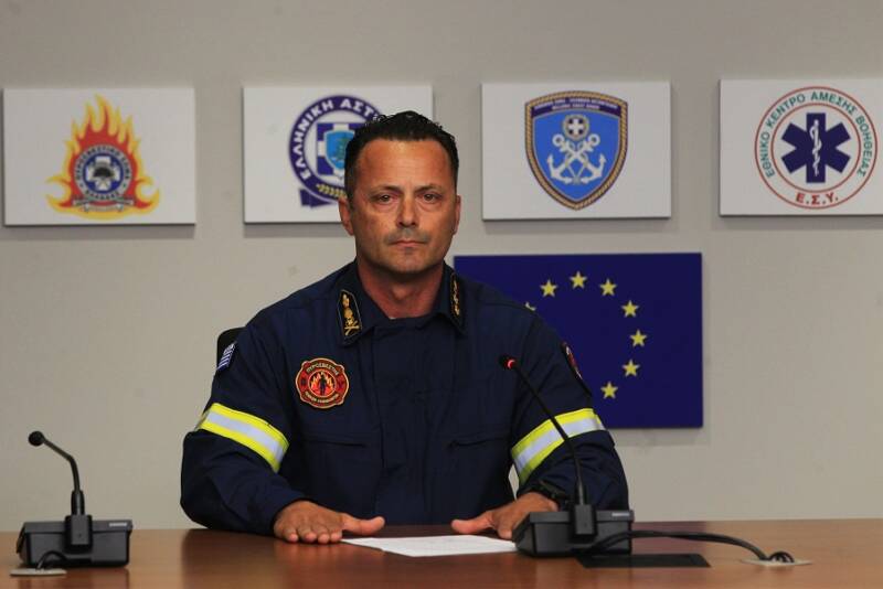  Εκπρόσωπος Πυροσβεστικής: Δύσκολη η κατάσταση σε Δαδιά, Λέσβο και Ηλεία