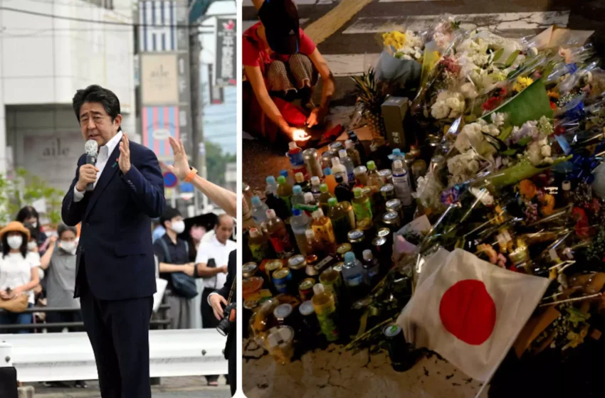  Σίνζο Άμπε: Σε κατάσταση σοκ η Ιαπωνία – Λαοθάλασσα στο σημείο της επίθεσης (εικόνες)