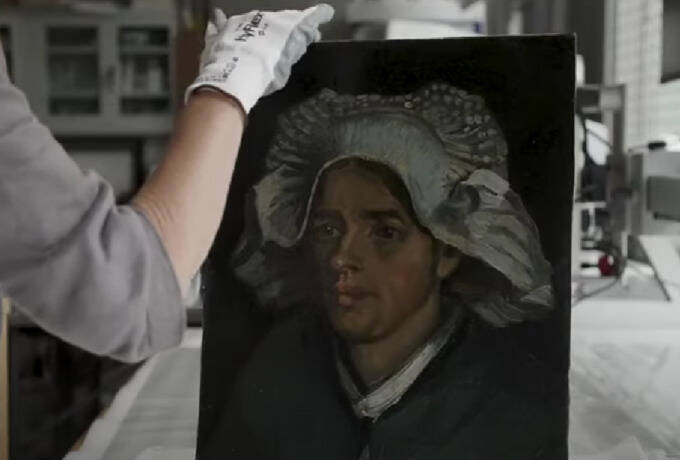  Βρέθηκε αυτοπροσωπογραφία του Βαν Γκογκ κρυμμένη πίσω από πίνακά του (vid)