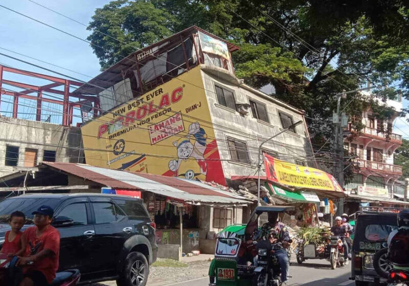 Πολύ ισχυρός σεισμός 7,1 Ρίχτερ στις Φιλιππίνες – Εικόνες και βίντεο από το χτύπημα του Εγκέλαδου