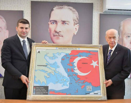  Γερμανός πρέσβης για τον χάρτη Μπαχτσελί: “Απαράδεκτη η αμφισβήτηση της ελληνικής κυριαρχίας”
