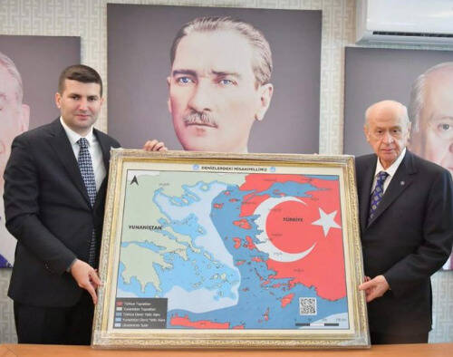  Γερμανός πρέσβης για τον χάρτη Μπαχτσελί: “Απαράδεκτη η αμφισβήτηση της ελληνικής κυριαρχίας”