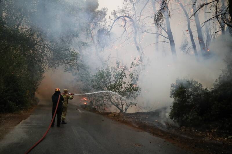  Πολύ δύσκολη μέρα – Ο χάρτης με τις περιοχές υψηλού κινδύνου για πυρκαγιές στην Ελλάδα
