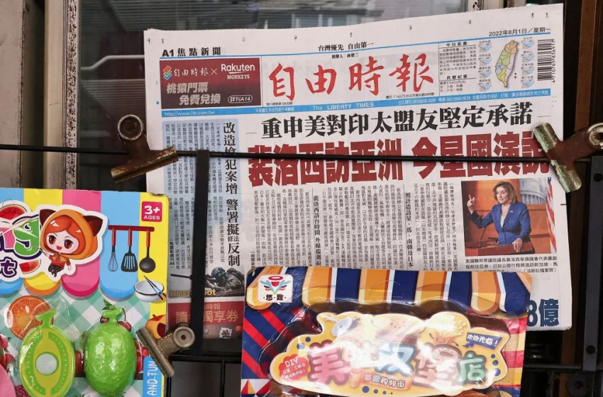  “Βάζει φωτιά” η επίσκεψη Πελόζι στην Ταϊβάν- Για “πολεμική ετοιμότητα” μιλά το Πεκίνο