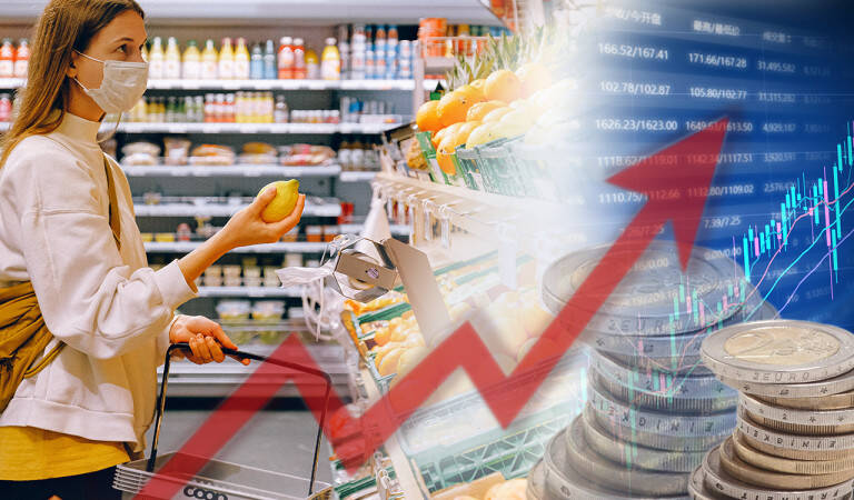  Ο πληθωρισμός πέφτει στο 3% αλλά τα τρόφιμα ανεβαίνουν 11,4%