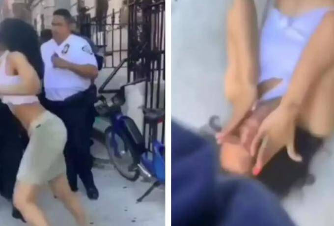  ΗΠΑ: Αστυνομικός γρονθοκοπεί 19χρονη στη Νέα Υόρκη και τη σωριάζει στο πεζοδρόμιο (vid)